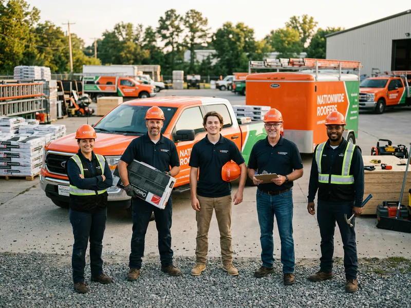 Natiowide Roofers - roof installation in East Moline near me